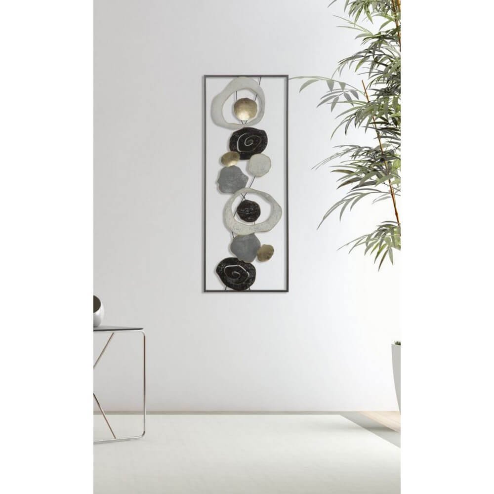 Decorazione parete decorativo ferro cm 28,5X3X74 - DIXY