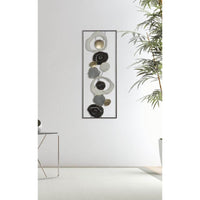 Decorazione parete decorativo ferro cm 28,5X3X74 - DIXY