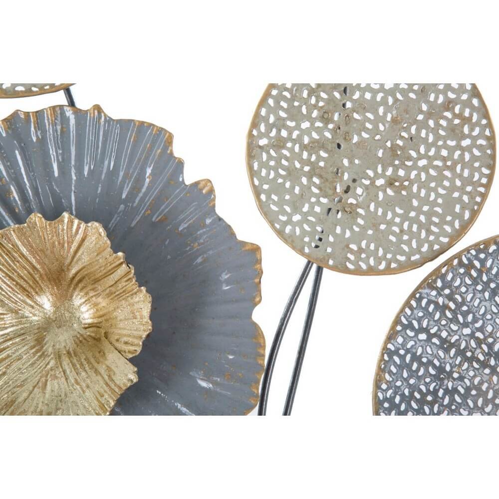 Decorazione parete ferro moderno cm 50X3,8X50 - SQUITY