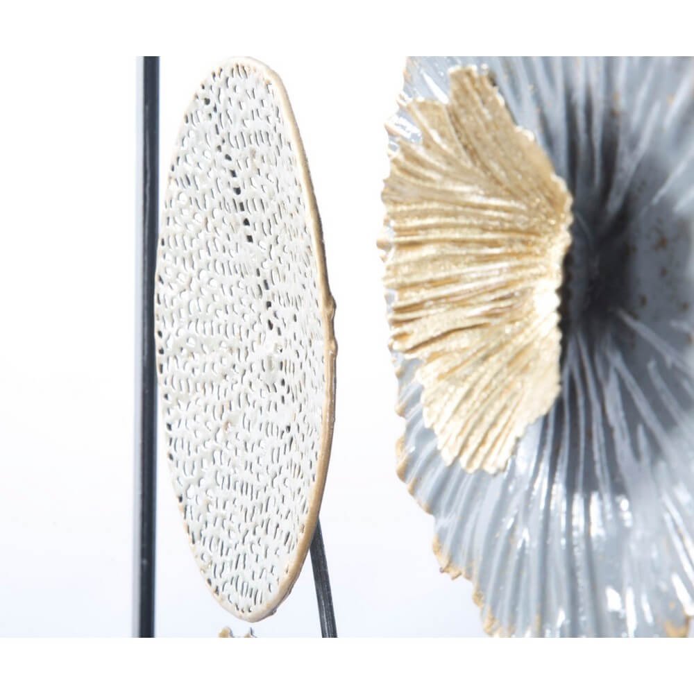 Decorazione parete ferro moderno cm 50X3,8X50 - SQUITY