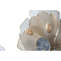 Decorazione parete design ferro flowery cm 116,5X8X58 - FLOWERY