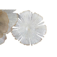 Decorazione parete design ferro flowery cm 116,5X8X58 - FLOWERY