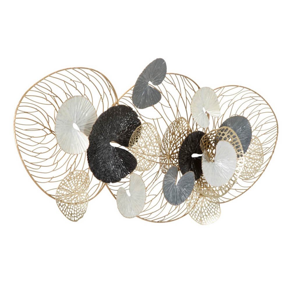 Decorazione parete decorativo ferro luxy cm 124,5X9,5X55 - LUXY