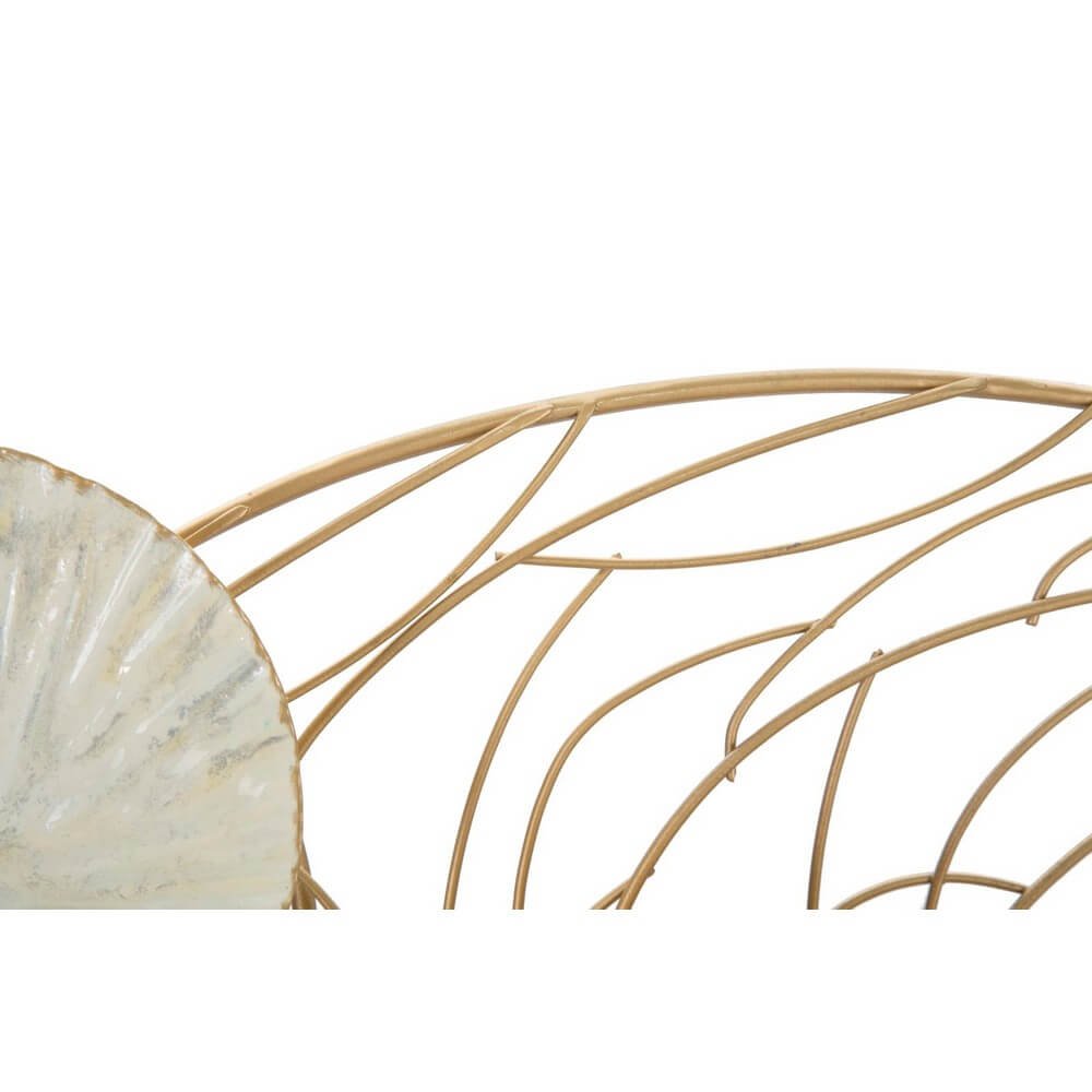 Decorazione parete decorativo ferro luxy cm 124,5X9,5X55 - LUXY