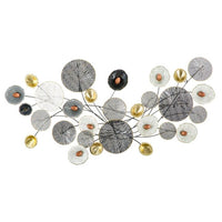 Decorazione parete design ferro grid cm 135X7,5X69 - GRID