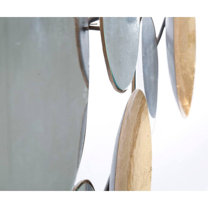 Decorazione parete specchiato gold glam cm 118X2,5X60 - GOLD GLAM