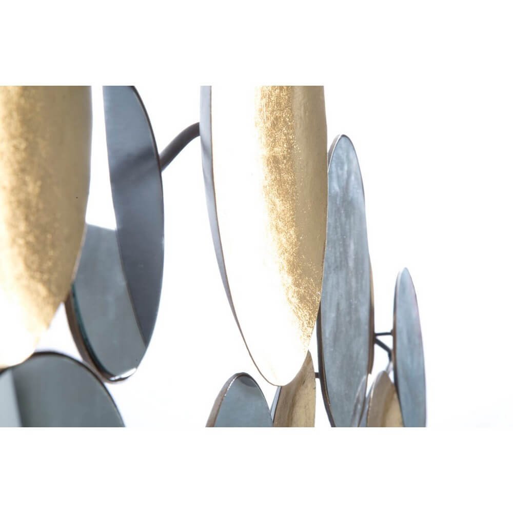 Decorazione parete specchiato gold glam cm 118X2,5X60 - GOLD GLAM