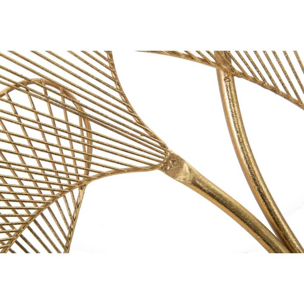 Decorazione parete ferro glam leaf cm 79X5X68 - GLAM LEAF