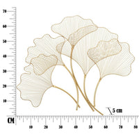 Decorazione parete ferro glam leaf cm 79X5X68 - GLAM LEAF