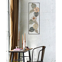 Decorazione parete design ferro cm 30,5X2,5X88,5 - TOO