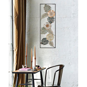 Decorazione parete design ferro cm 30,5X2,5X88,5 - TOO