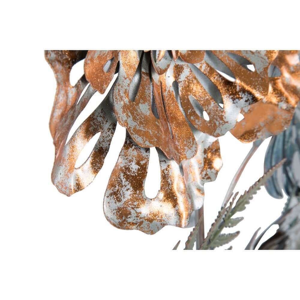 Decorazione parete ferro moderno cm 66X4X98 - TOO