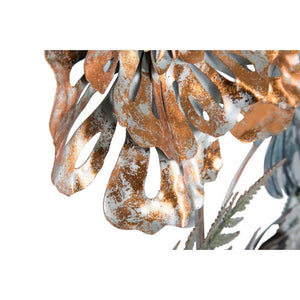 Decorazione parete ferro moderno cm 66X4X98 - TOO