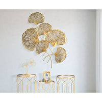 Decorazione parete ferro iris verticale cm 78X5,5X101 - IRIS VERTICALE