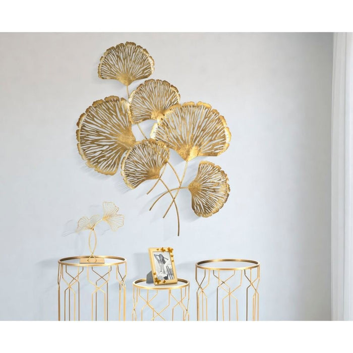 Decorazione parete ferro iris verticale cm 78X5,5X101 - IRIS VERTICALE