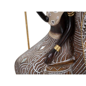 Scultura masai tribale famiglia cm 16,5X11,5X38 - FAMILIS