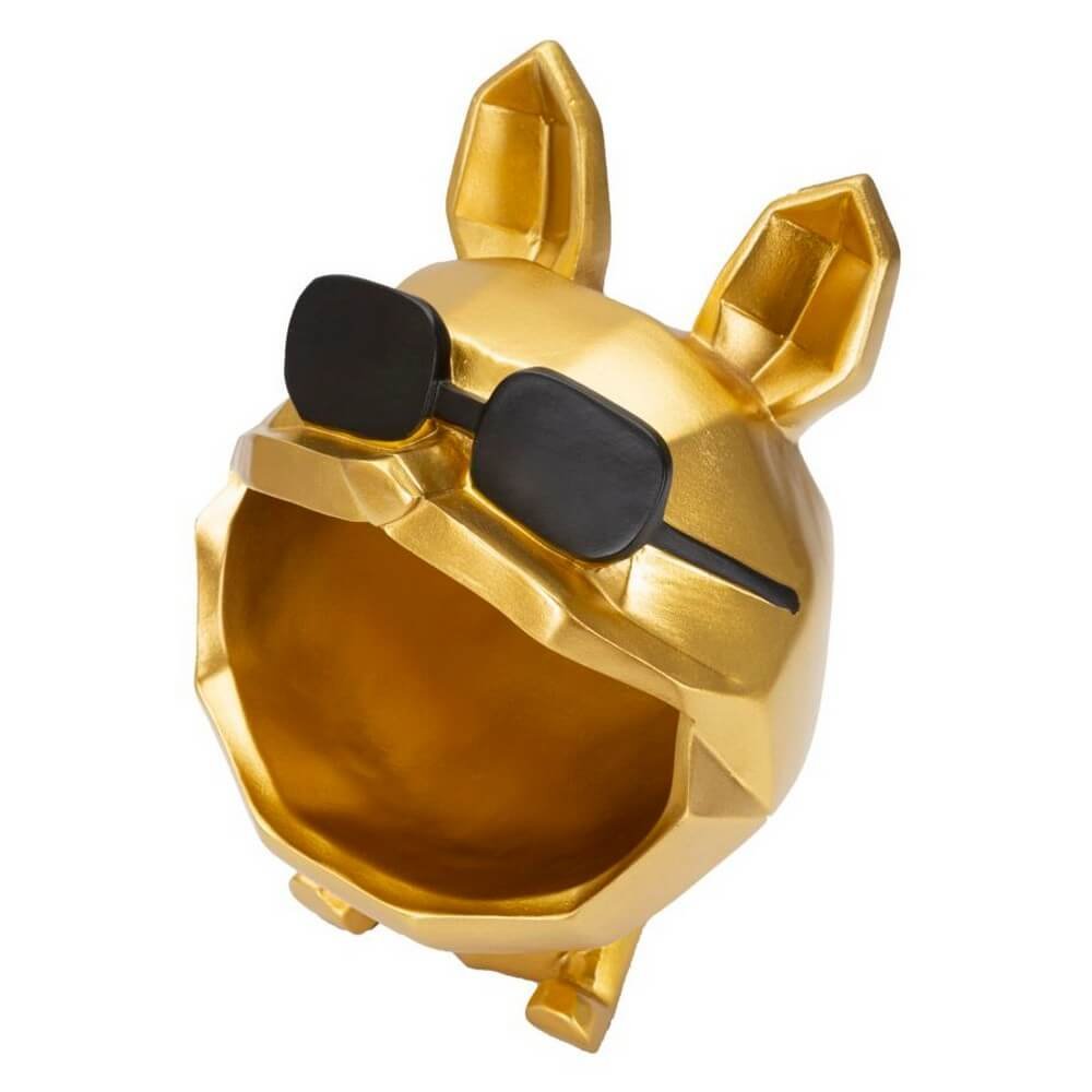 Scultura cane svuota tasche cm diam. 17X23,5 - DOGOS