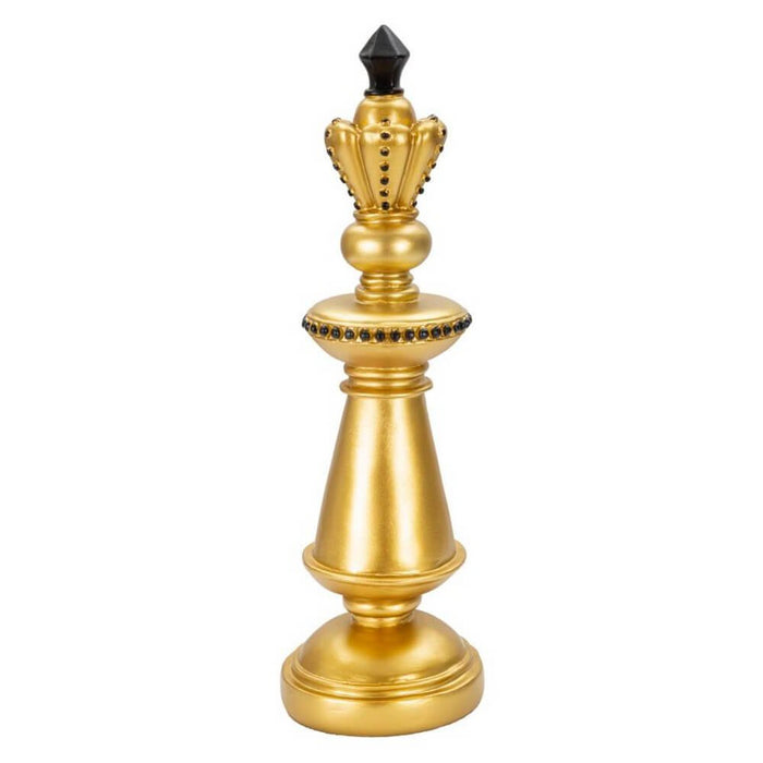 Soprammobile re scacchi cm diam. 11X32,5 - CHESS Colore: Oro