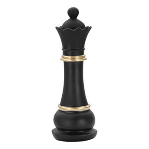 Soprammobile regina degli scacchi - CHESS Colore: Nero