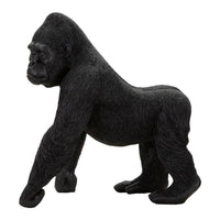 Scultura gorilla nero decorativo cm 35X21,5X37,5 - NEGRUS