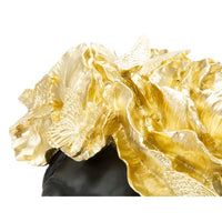 Scultura donna con farfalle in testa cm 21X20X36,5 - BUTTERFLYA