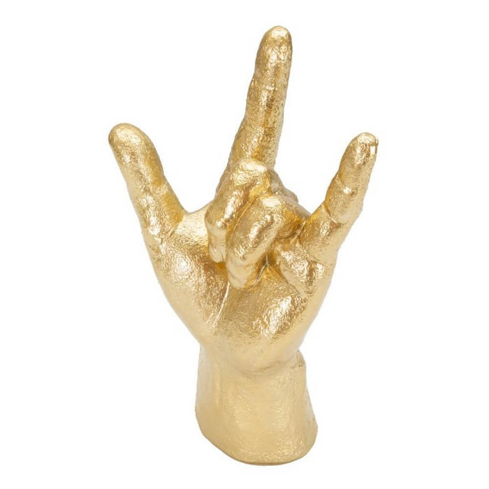 Scultura decorativa mano Yeah cm 14,5X7X23 - YELLUS