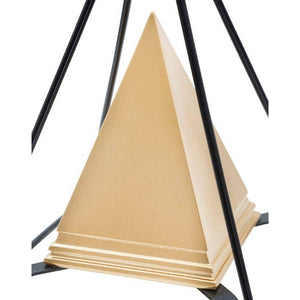 Soprammobile statua dorata di piramide - PYRAMIX