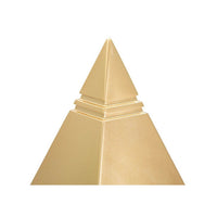 Soprammobile statua dorata di piramide - PYRAMIX