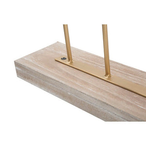 Soprammobile moderno in metallo dorato con foglie lunghe - LONGIA