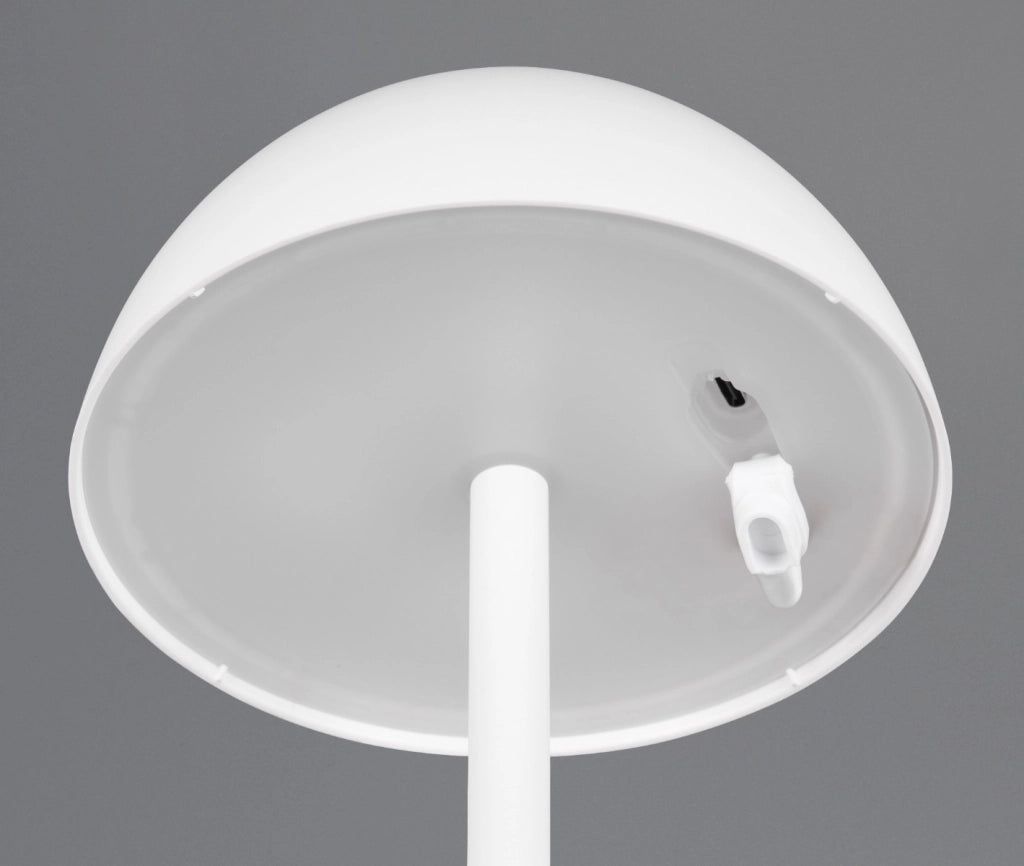 Lampada da tavolo cordless LED 2W IP54 bianca Ricardo