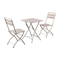 Set Tavolino e 2 Sedie Pieghevoli da Giardino Mia Talpa
