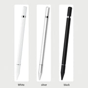 Stilo e penna 2 in 1 adatta a tutti i tablet con funzione di scrittura, compatibile con tutti i dispositivi (Argento)