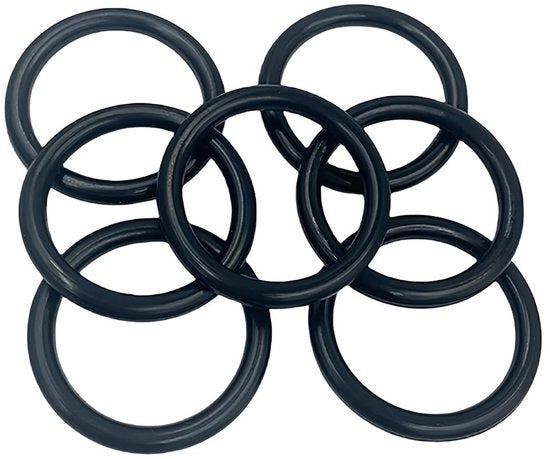 Set di 50 anelli di gomma nitrile - Antistatici - Oliostatici - Resistenti al calore - Duraturi - Scatola organizzatore - Anelli di fissaggio