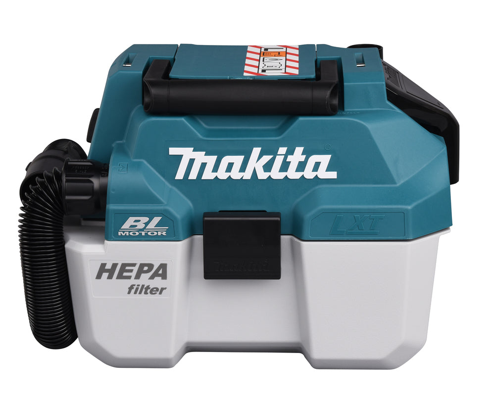 ASPIRATORE LXT A BATTERIA 18V MAKITA 7,5 LT FILTRO HEPA - DVC750LZX1