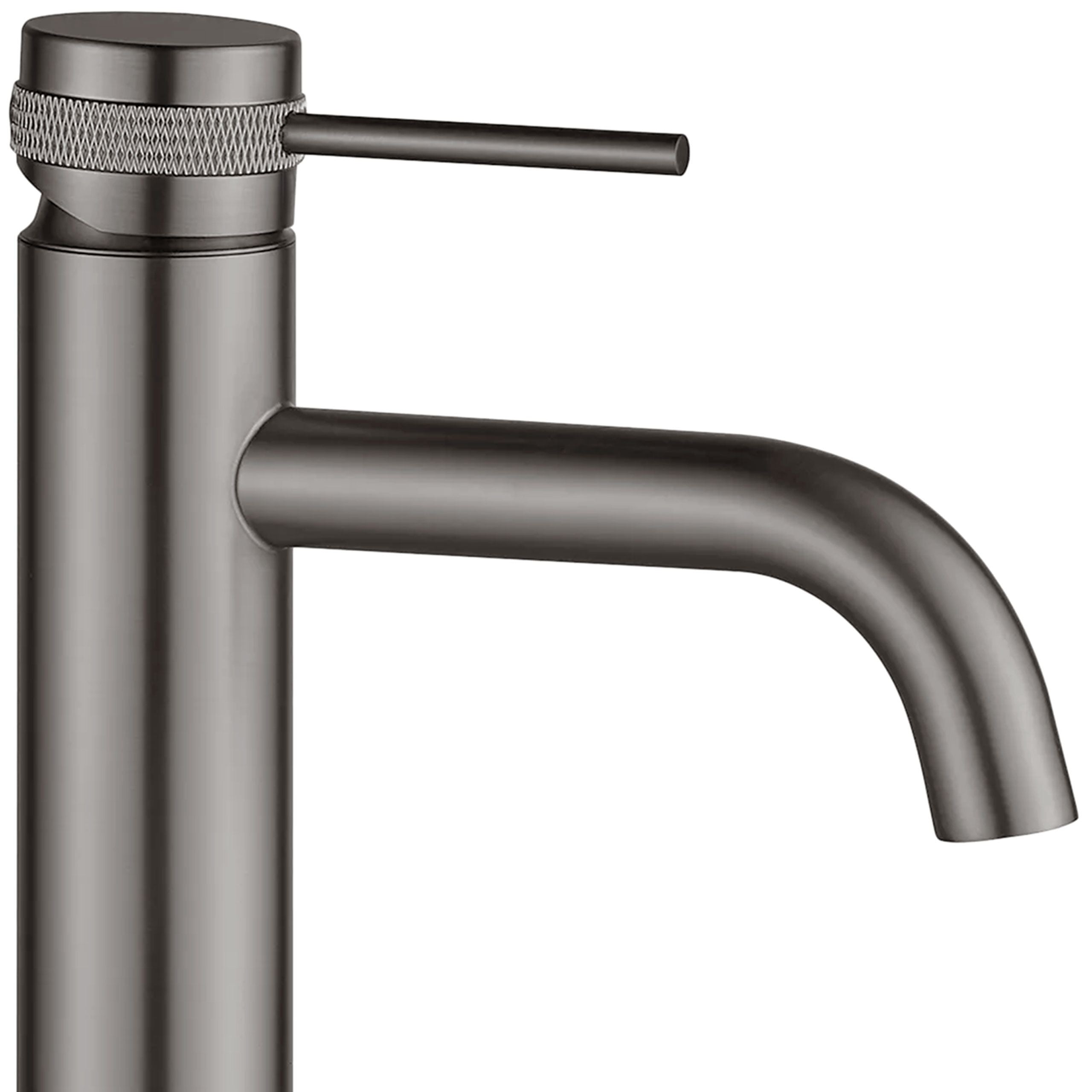 Rubinetto Da Lavabo Rea Lungo Grip Gun Grey Low