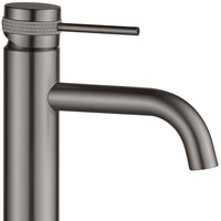 Rubinetto Da Lavabo Rea Lungo Grip Gun Grey Low