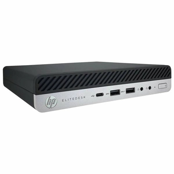 PC ELITEDESK 800 G4 TINY MINI INTEL CORE I5-8500 8GB HD 256GB SSD WINDOWS COA - RICONDIZIONATO - GAR. 6 MESI