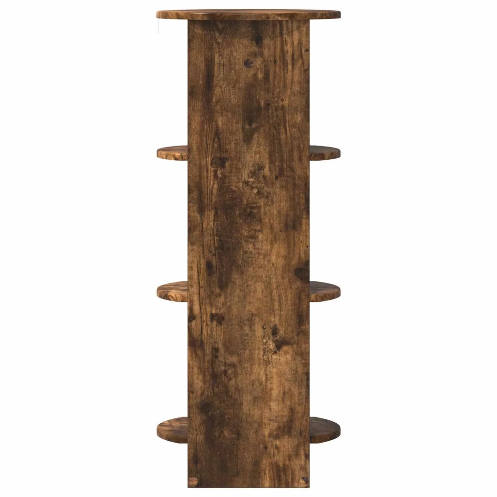 Mobile laterale | Tavolo laterale | Tavolino Quercia Affumicata 40 x 40 x 100 cm