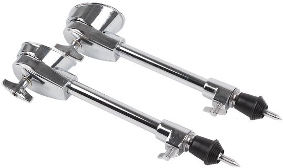 Tamburo a Batteria Verstilabile - Morsetto Antiruggine Progettato - Resistenza Cromata - Supporto Stabile - Adatto per Principianti - Materiali Resistenti - Strumento a Batteria