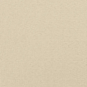 Set di Divani 2 pz con Cuscini Crema in Tessuto 3201836