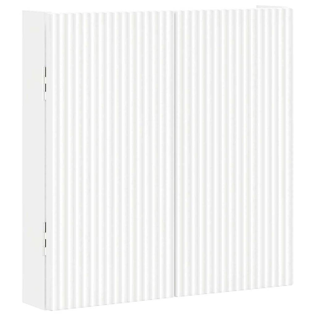 Armadio per Dartboard ARNHEM Bianco 52,5 x 10,5 x 53,5 cm 896665