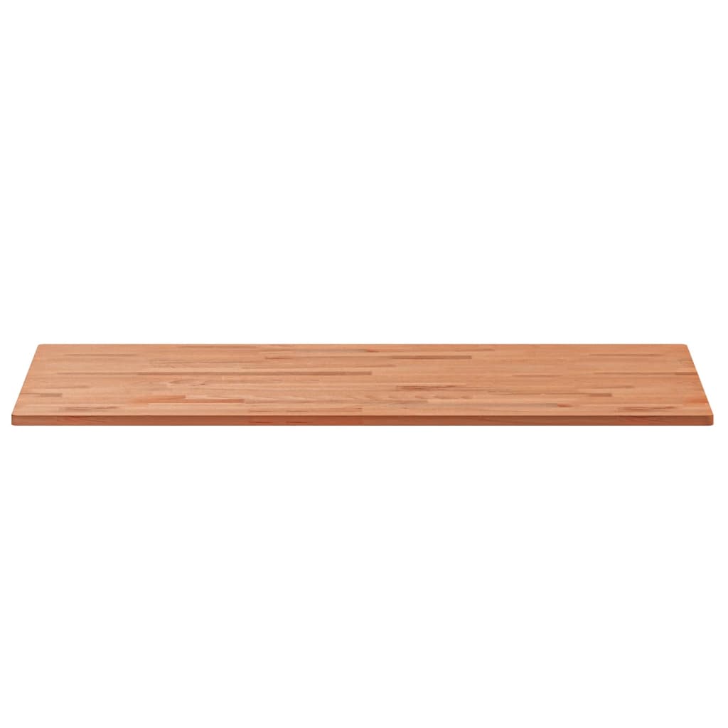 vidaXL Piano Bagno 100x60x1,5 cm in Legno Massello di Faggio