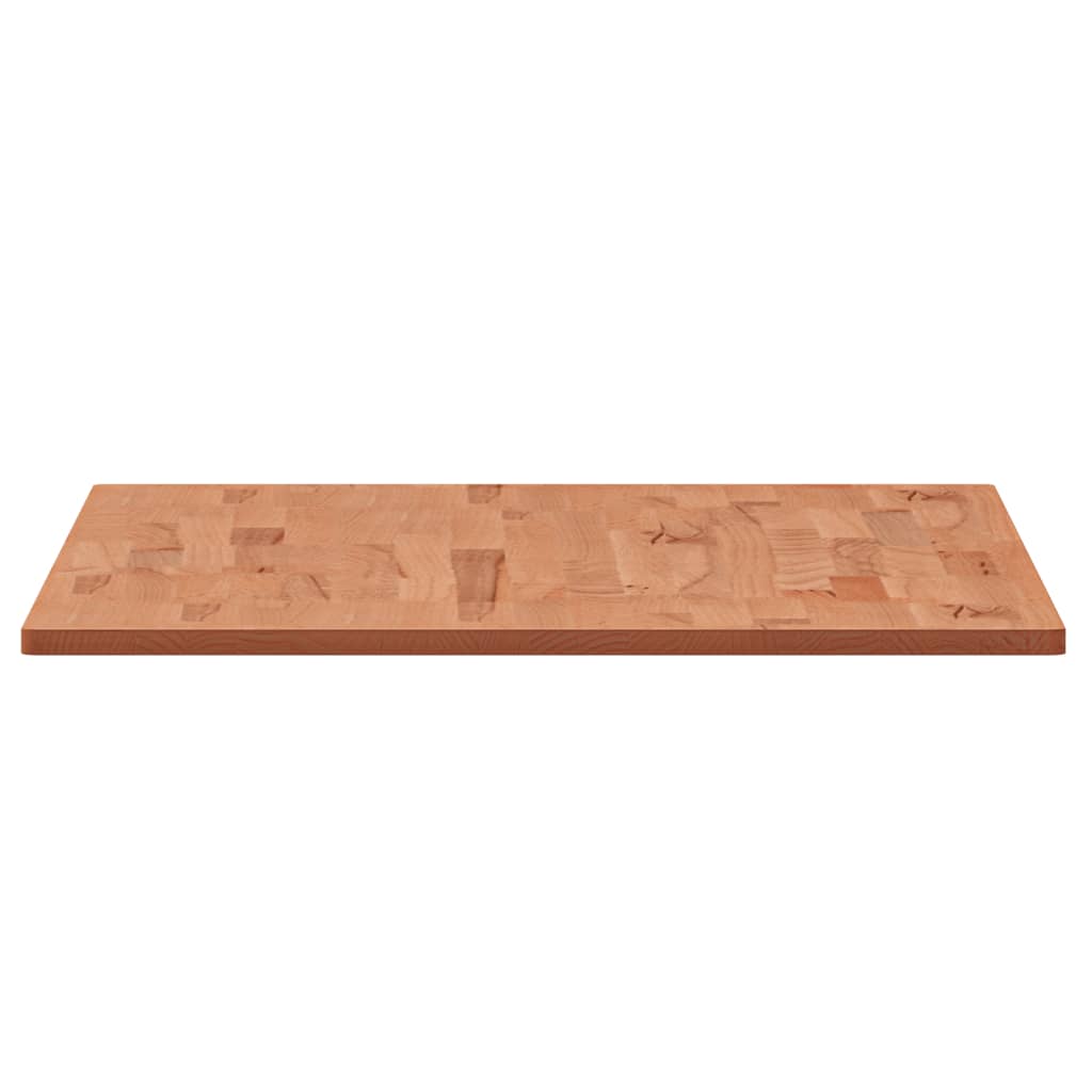 vidaXL Piano Bagno 100x60x1,5 cm in Legno Massello di Faggio