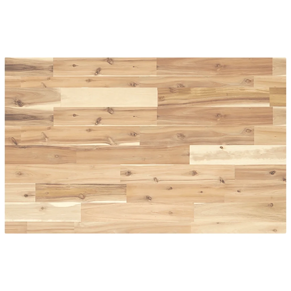 Piano Tavolo | Superficie Tavolo | Piano Scrivania Rettangolare 60x50x4cm in Legno Massello di Acacia