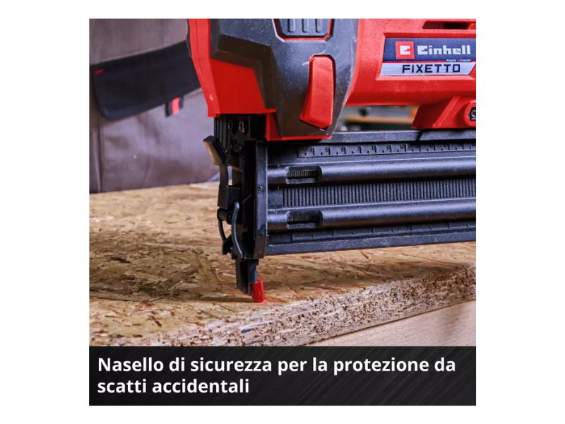 Chiodatrice a batteria Einhell FIXETTO 18/50 N Power X-Change 60 colpi/min LED