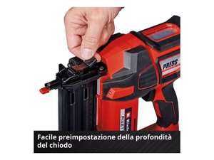 Chiodatrice a batteria Einhell FIXETTO 18/50 N Power X-Change 60 colpi/min LED