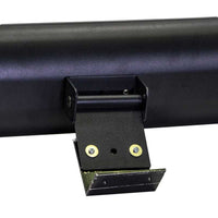 Stufa Elettrica ad Infrarossi da Esterno 71x13,5x17 cm 2000W in Alluminio Nero