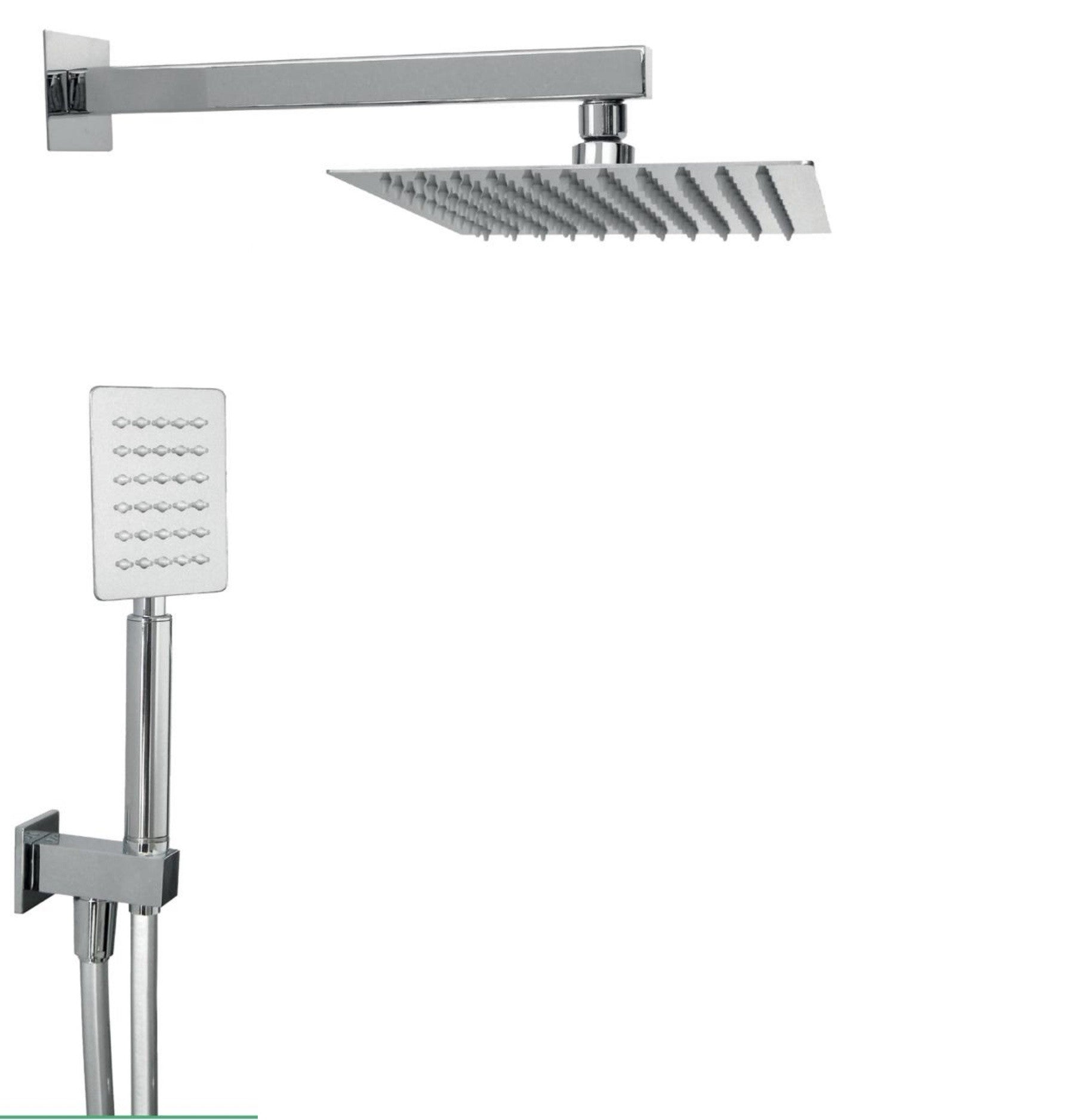 Set doccia completo moderno quadrato