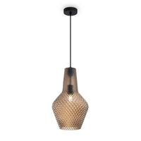 Lampada pendente Pendant in Metallo Tommy Nero
