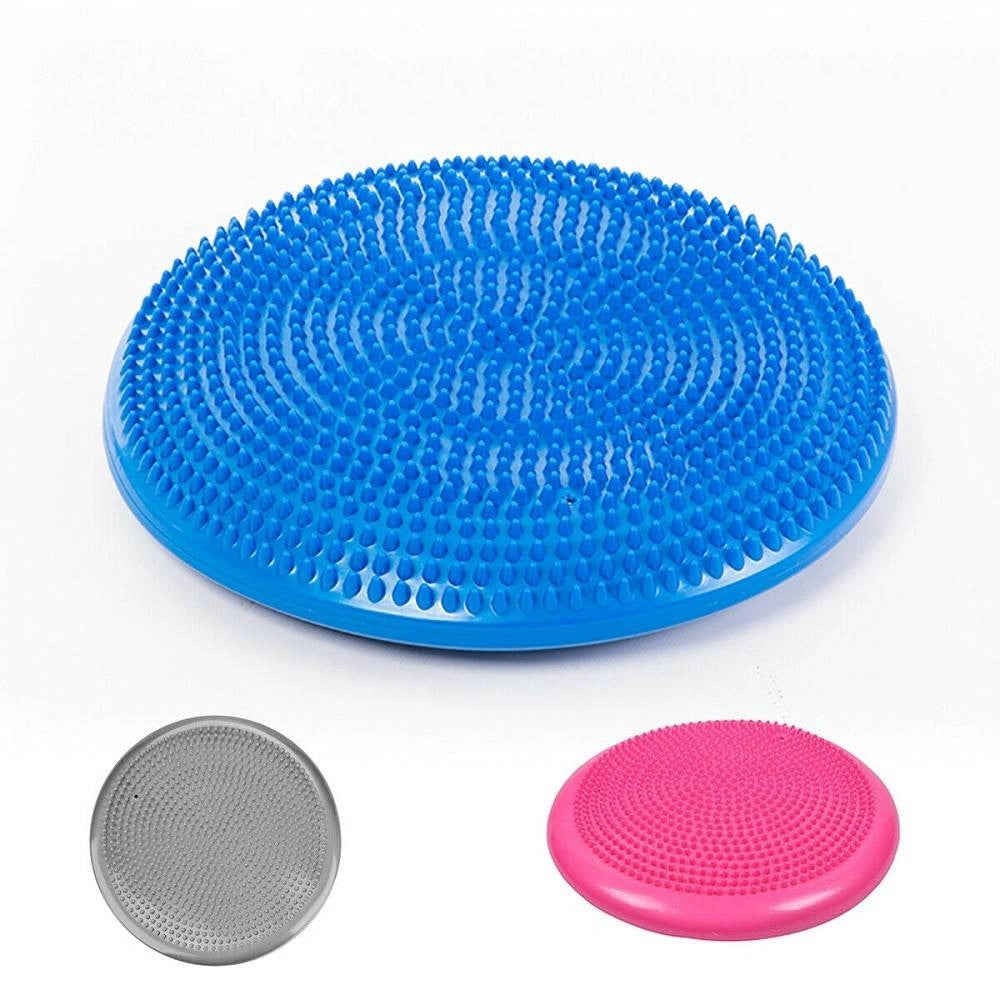 Trade Shop - Cuscino Di Equilibrio Fitness Bilancia Postura 35 Cm Pilates Propriocettivo -